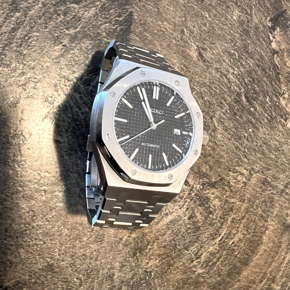 Seiko oak mod watch
